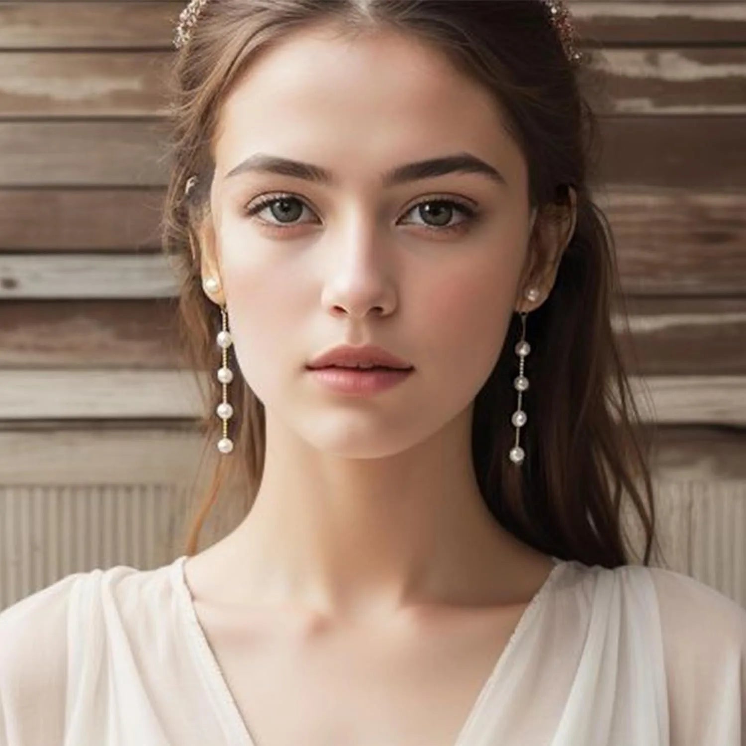 Armonia Milano — Luce Bianca Pearl Earrings