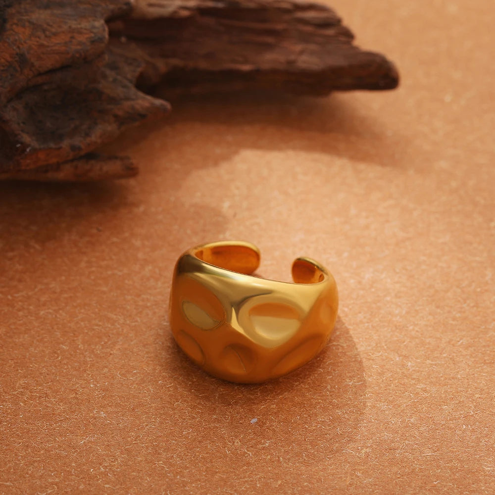 Armonia Milano “Linea” Geometric Statement Ring