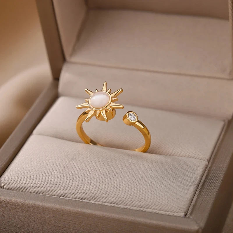 Armonia Milano “Serenità” Sun Spinner Ring