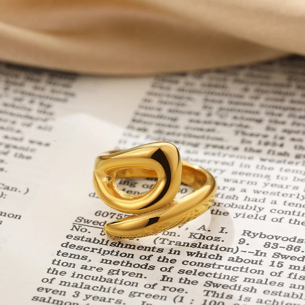 Armonia Milano “Linea” Geometric Statement Ring