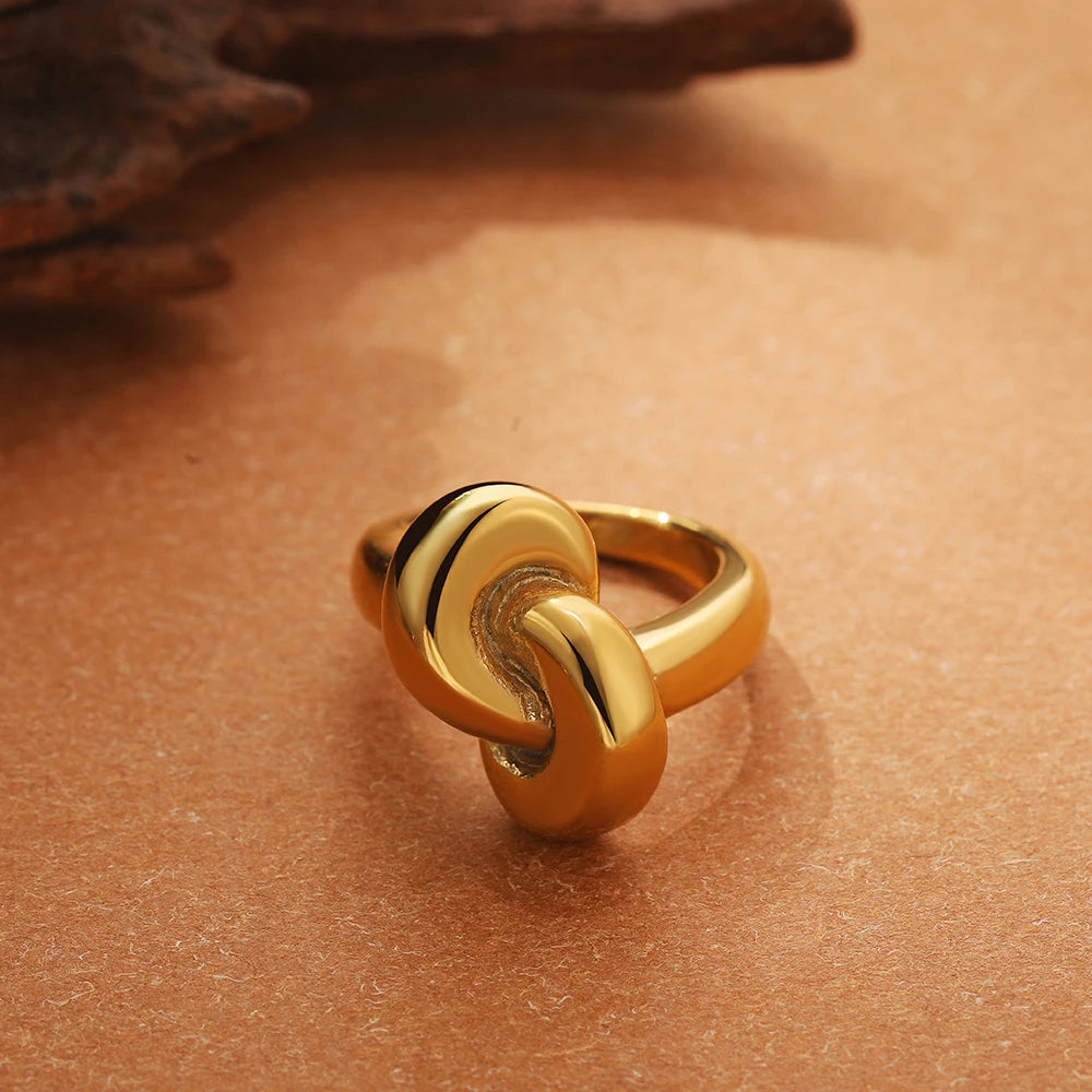 Armonia Milano “Linea” Geometric Statement Ring