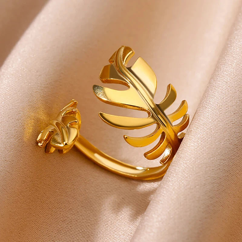 Armonia Milano “Linea Infinita” Gold-Tone Open Ring