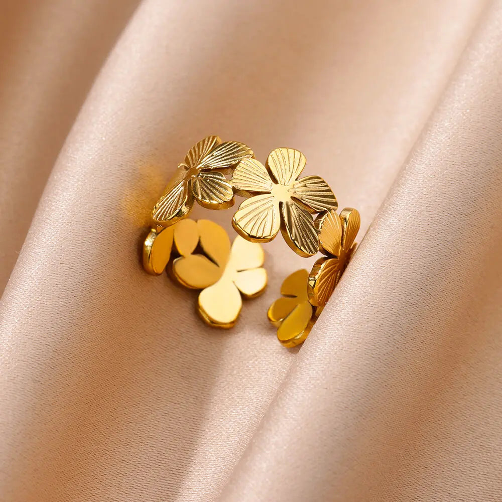 Armonia Milano “Occhio” Zircon Geometric Ring