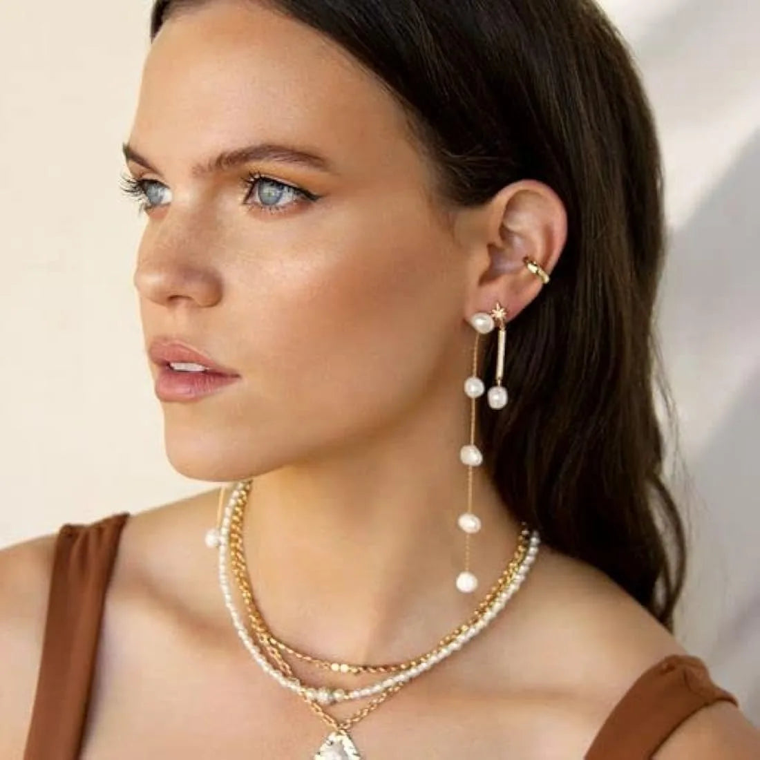 Armonia Milano — Luce Bianca Pearl Earrings