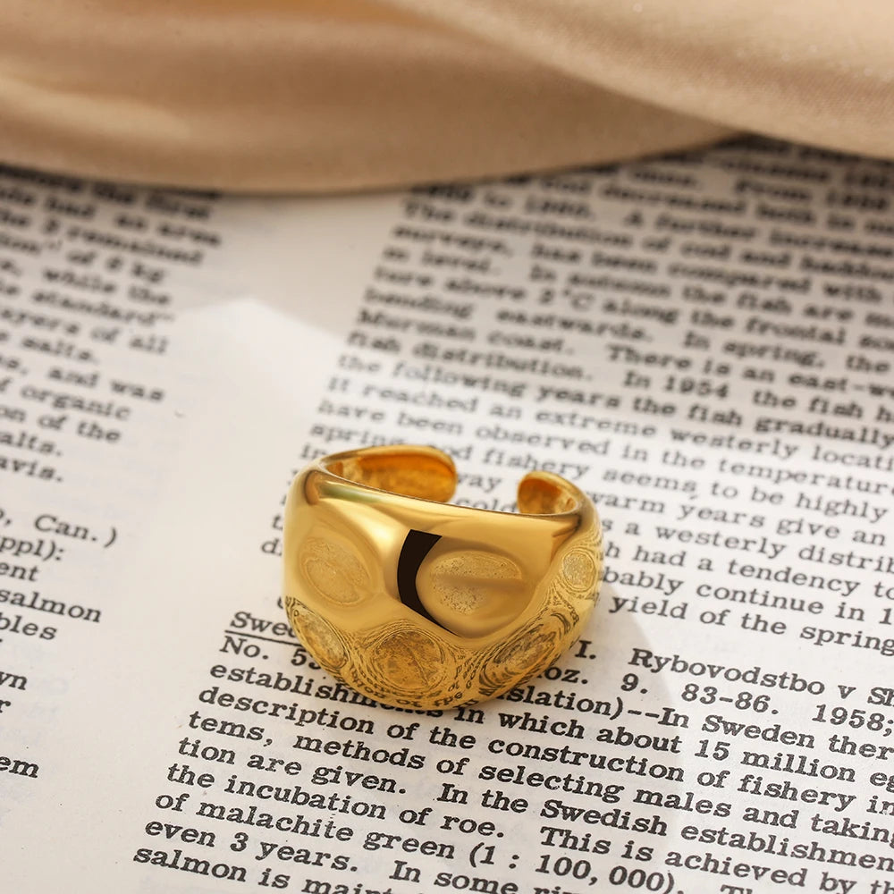 Armonia Milano “Linea” Geometric Statement Ring