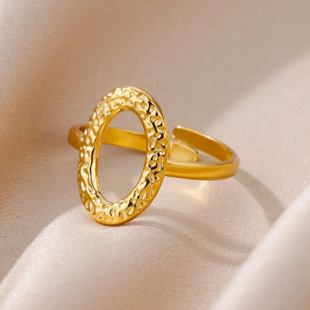 Armonia Milano “Linea Infinita” Gold-Tone Open Ring
