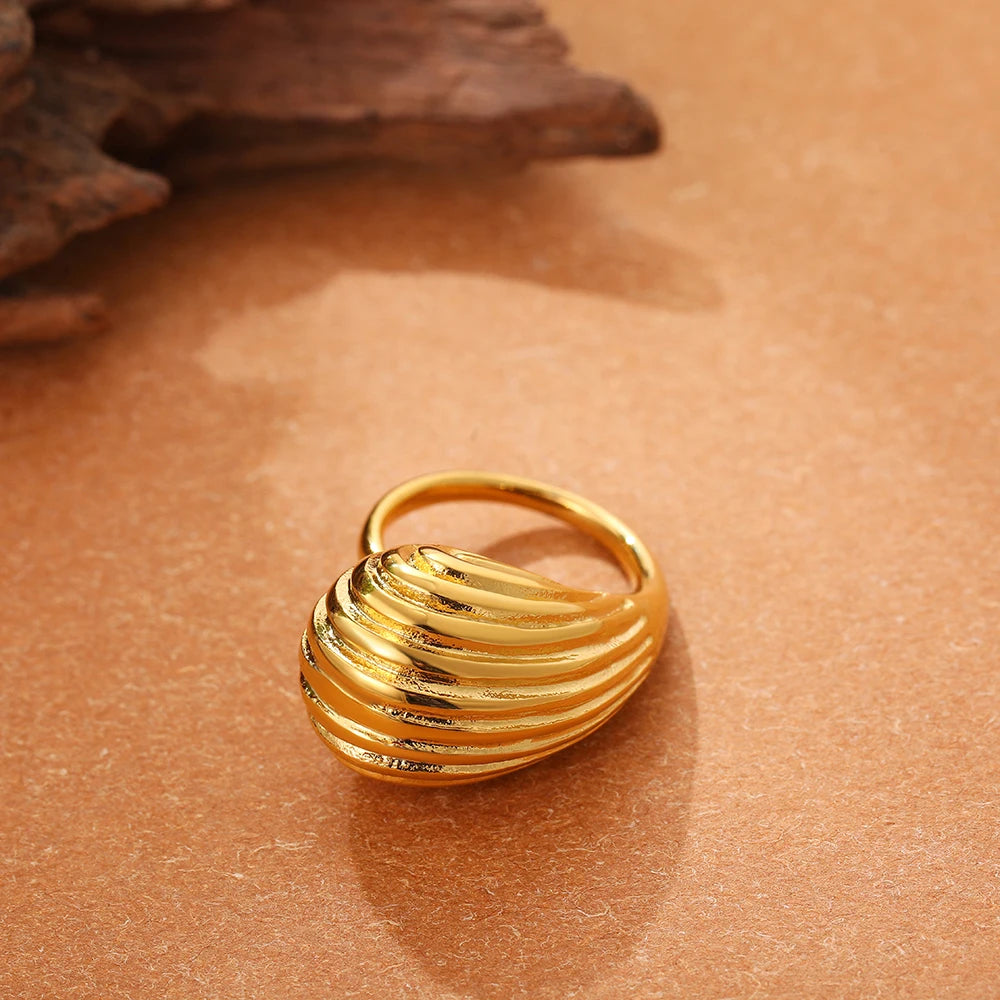 Armonia Milano “Linea” Geometric Statement Ring