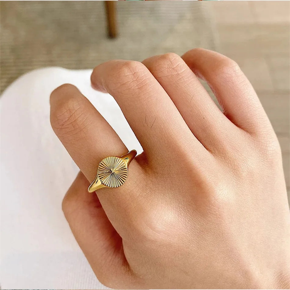 Armonia Milano “Onda” Textured Dome Ring