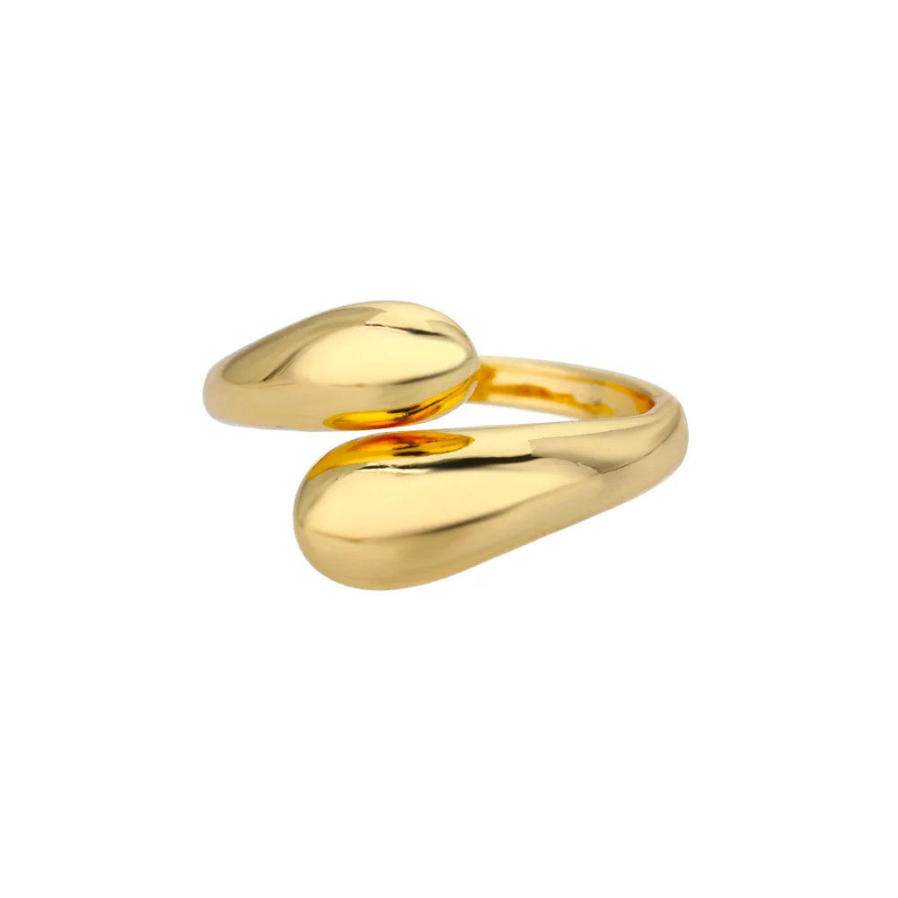 Armonia Milano “Linea Infinita” Gold-Tone Open Ring