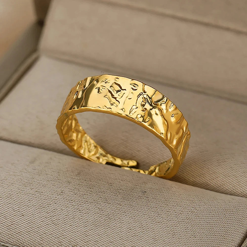 Armonia Milano “Linea Infinita” Gold-Tone Open Ring