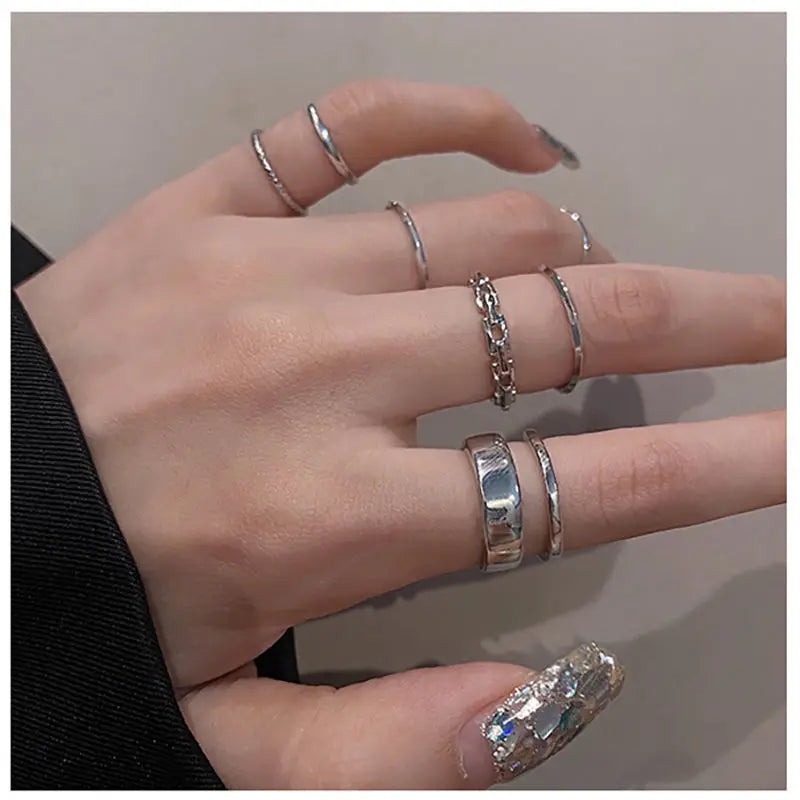 Armonia Milano “Marea” Cool Wave Ring Set
