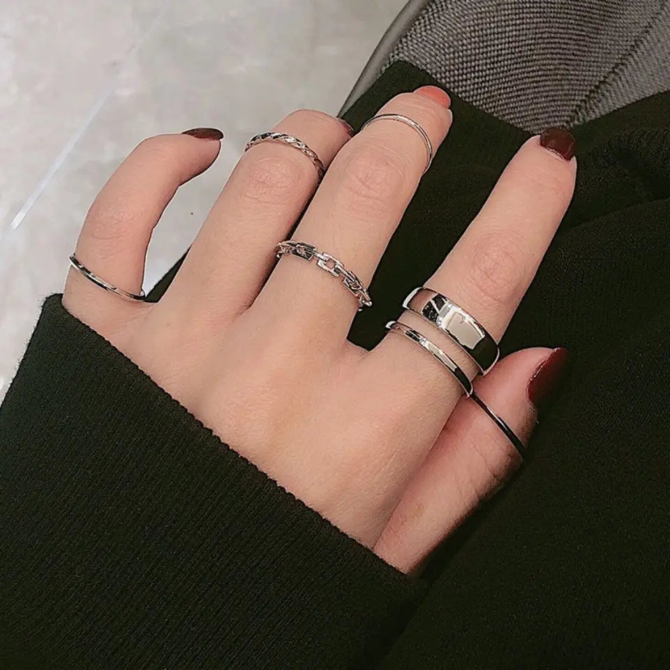 Armonia Milano “Marea” Cool Wave Ring Set