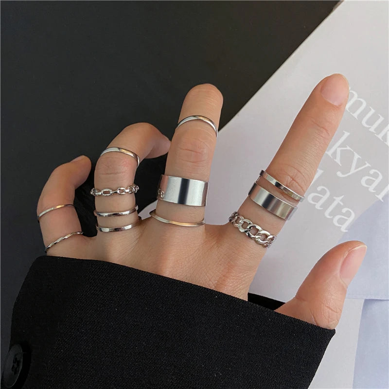 Armonia Milano “Marea” Cool Wave Ring Set