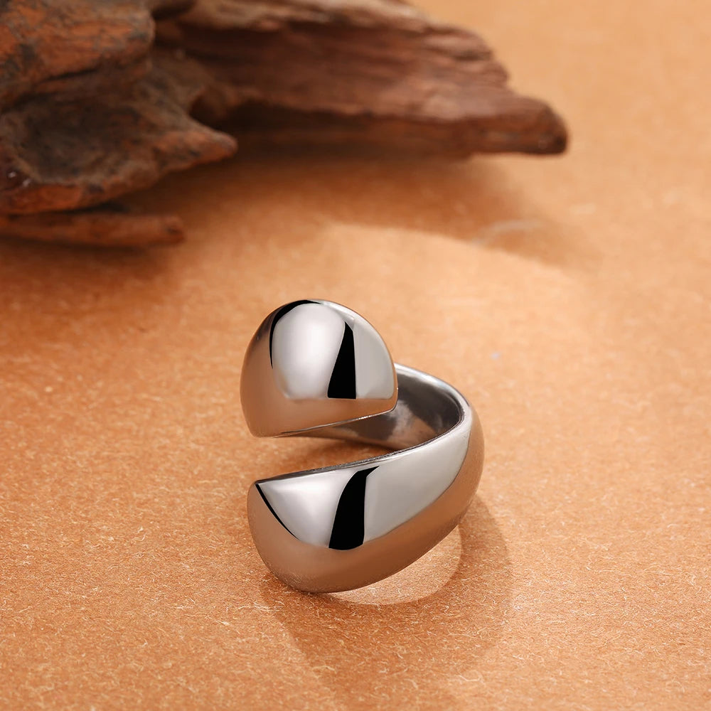 Armonia Milano “Linea” Geometric Statement Ring