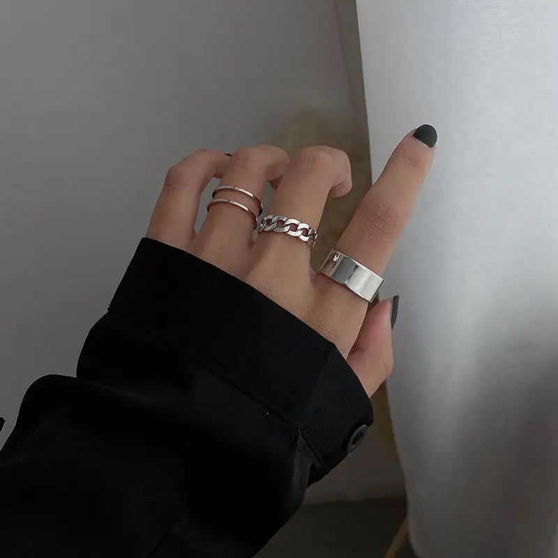 Armonia Milano “Marea” Cool Wave Ring Set
