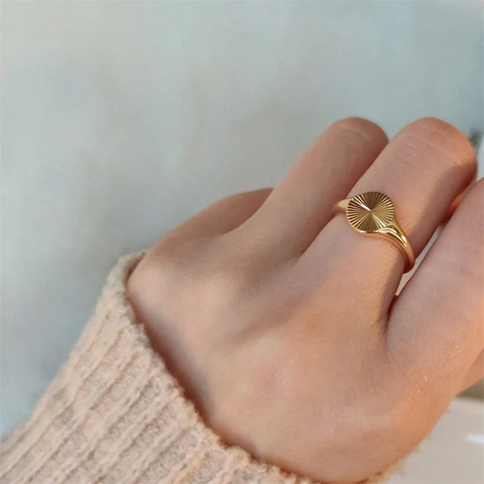 Armonia Milano “Onda” Textured Dome Ring