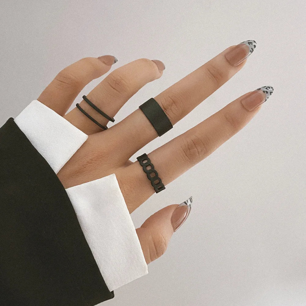 Armonia Milano “Marea” Cool Wave Ring Set