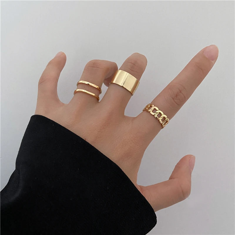 Armonia Milano “Marea” Cool Wave Ring Set