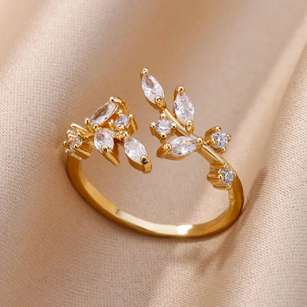 Armonia Milano “Occhio” Zircon Geometric Ring