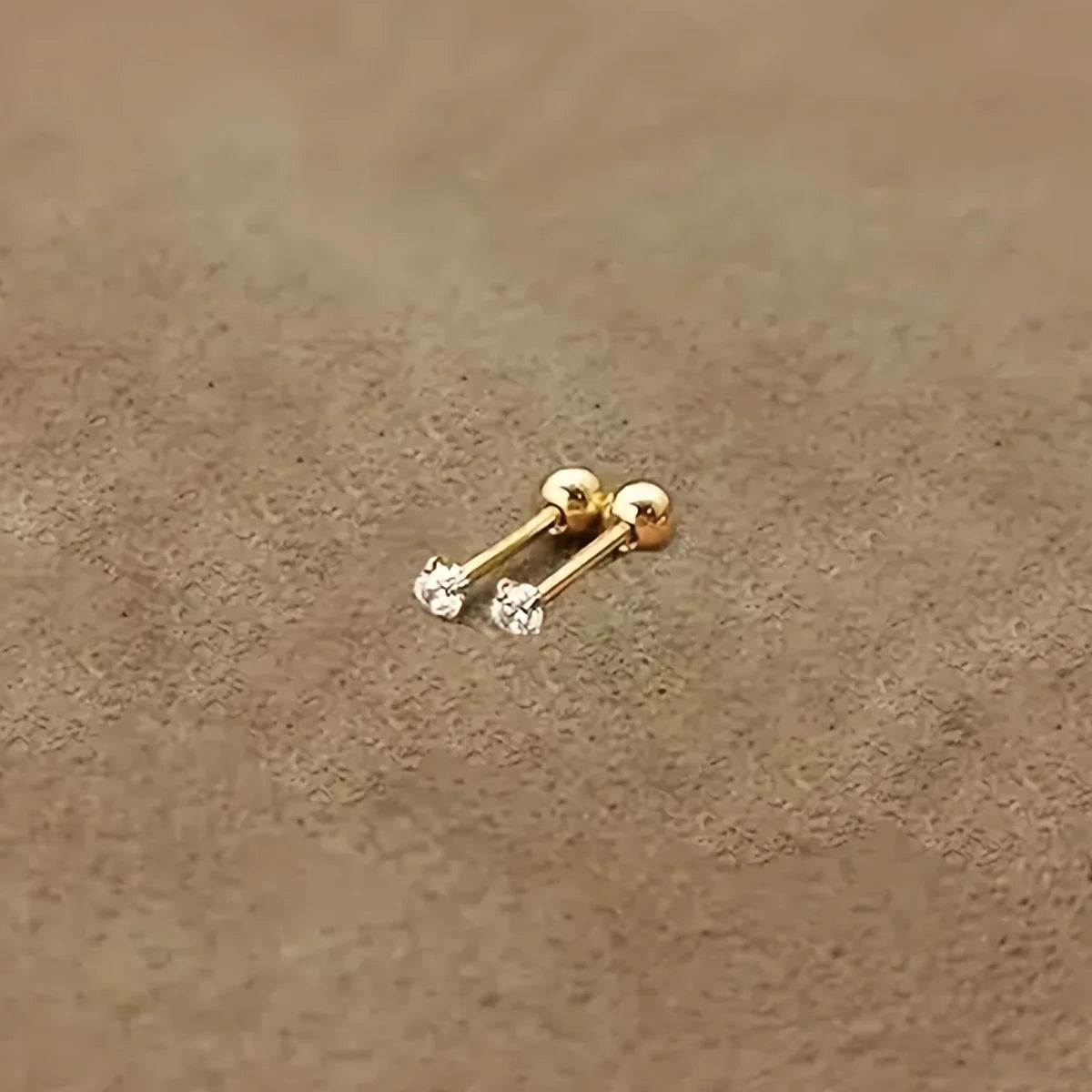 Armonia Milano — Luce Essenziale CZ Stud Earrings