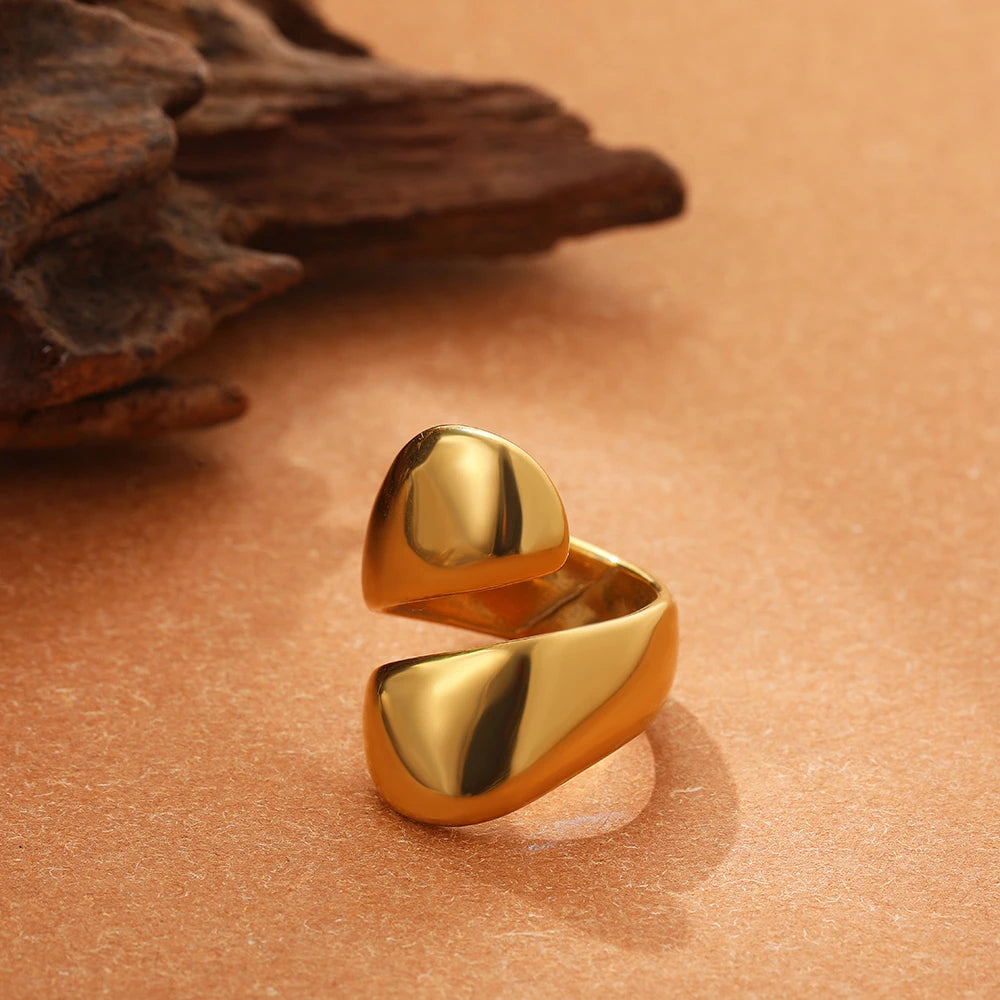 Armonia Milano “Linea” Geometric Statement Ring