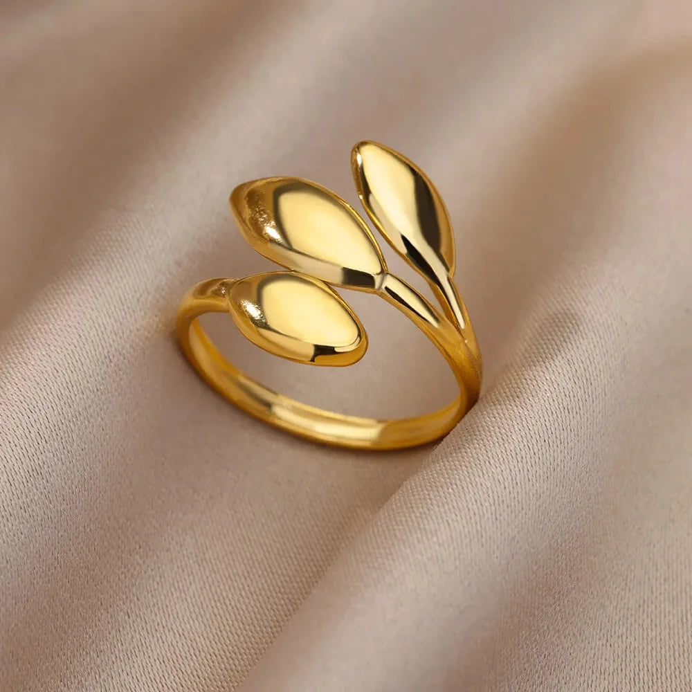 Armonia Milano “Linea Infinita” Gold-Tone Open Ring