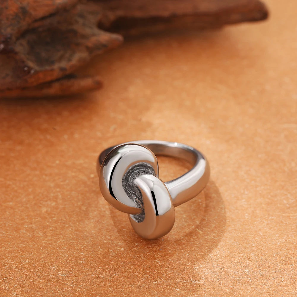 Armonia Milano “Linea” Geometric Statement Ring