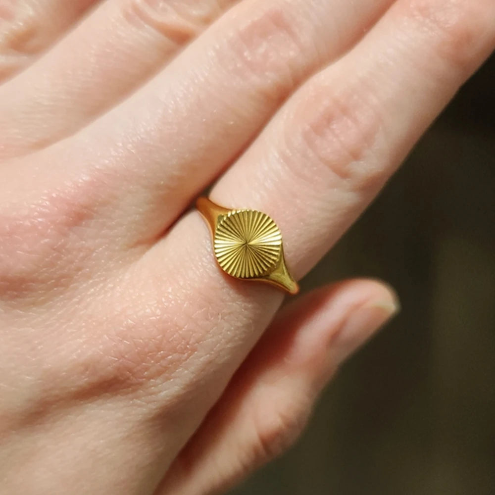 Armonia Milano “Onda” Textured Dome Ring