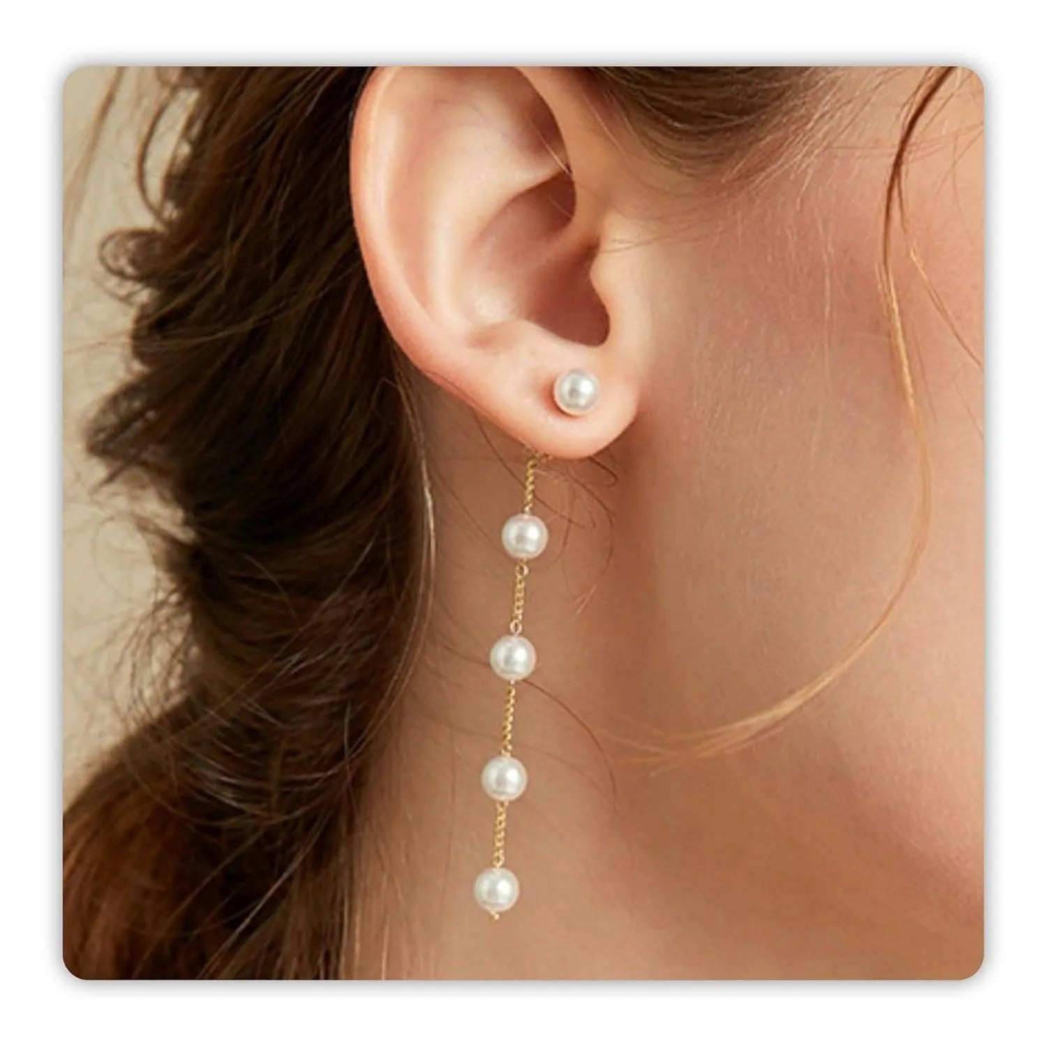 Armonia Milano — Luce Bianca Pearl Earrings