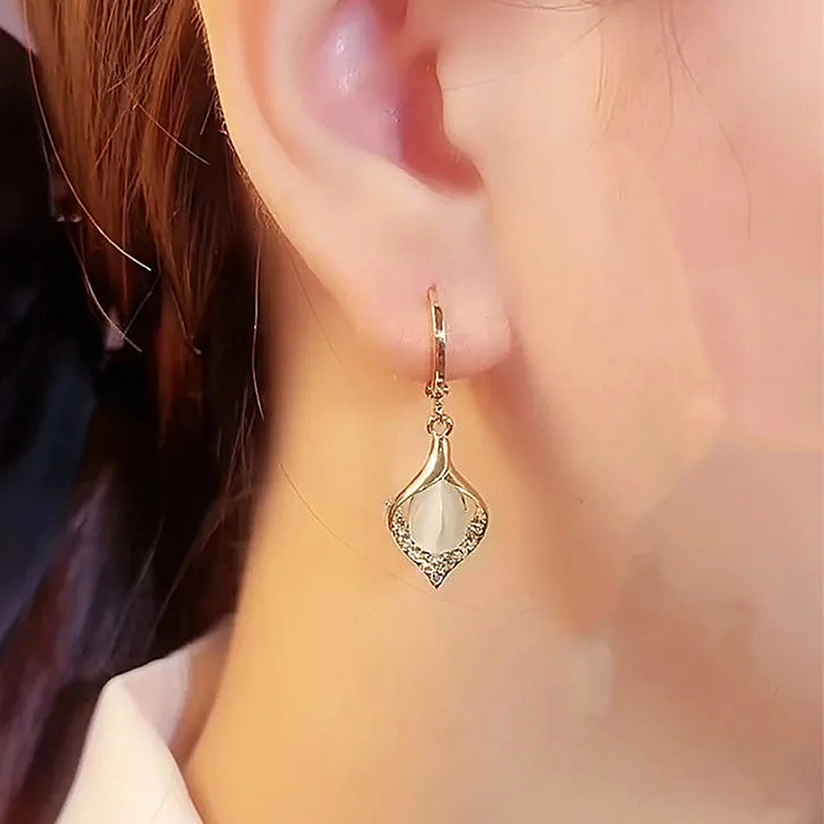 Armonia Milano — Occhi d’Angelo Cat-Eye Earrings