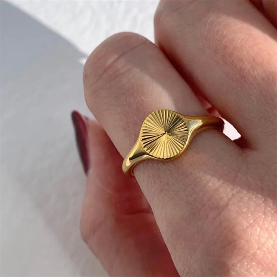 Armonia Milano “Onda” Textured Dome Ring