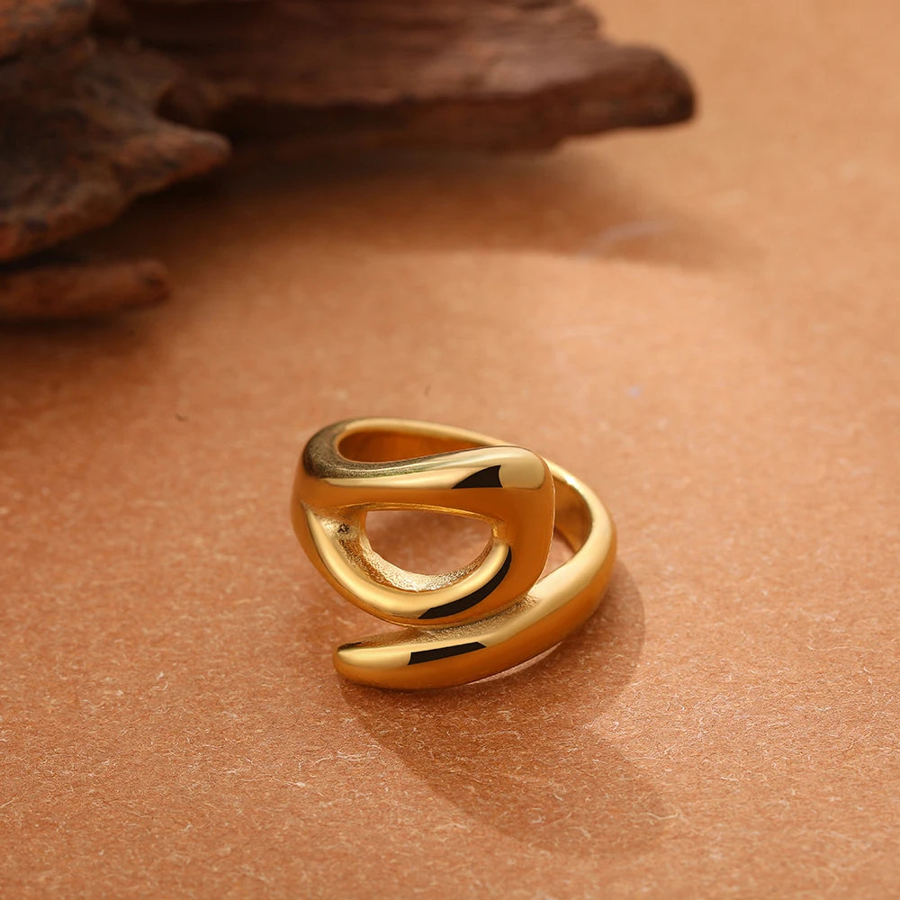 Armonia Milano “Linea” Geometric Statement Ring