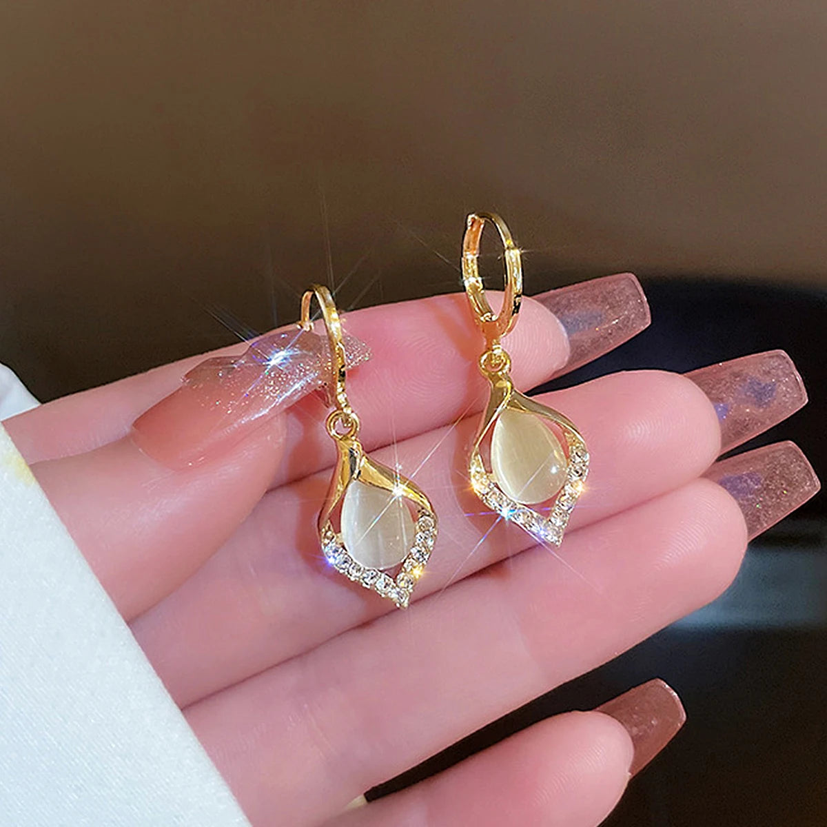 Armonia Milano — Occhi d’Angelo Cat-Eye Earrings