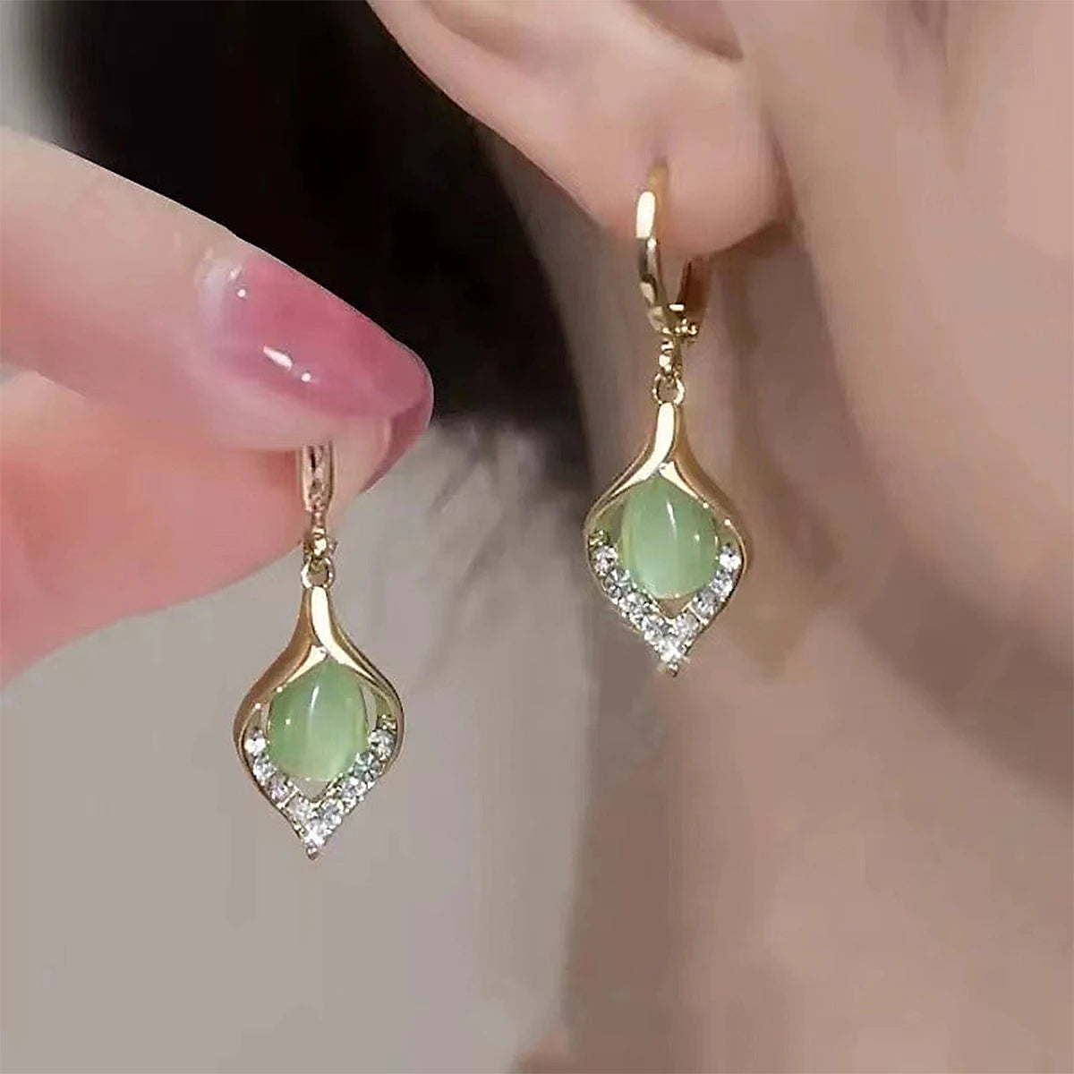 Armonia Milano — Occhi d’Angelo Cat-Eye Earrings